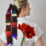 Load image into Gallery viewer, Scrunchie mit Schleife bunt
